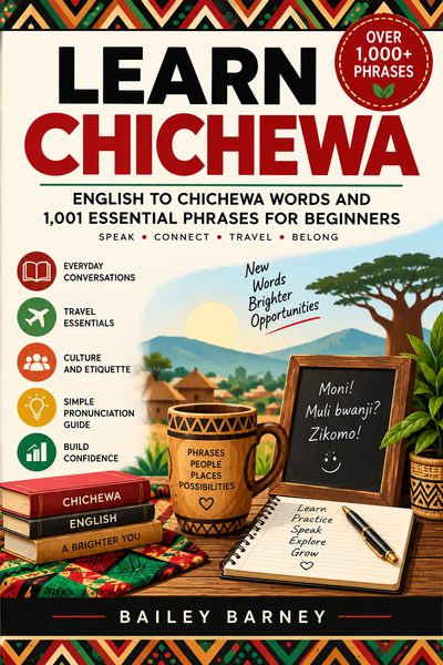Learn Chichewa: English to Chichewa Words and 1,001 Essential Phrases for Beginners