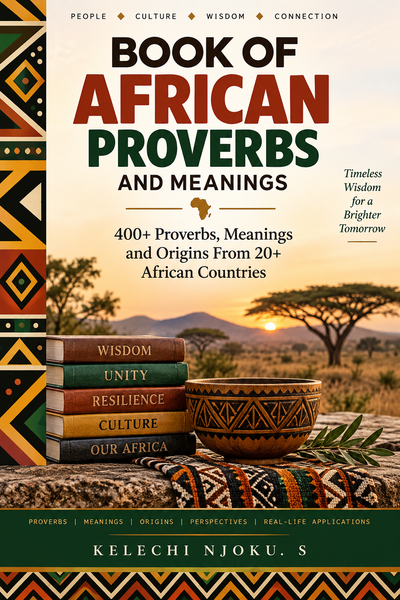 Book of African Proverbs and Meanings: 400+ Proverbs, Meanings and Origins From 20+ African Countries