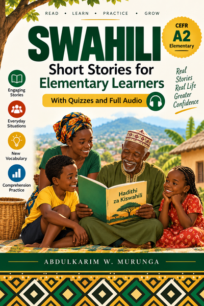 Swahili Short Stories Series Level A2 (2-Book Series)