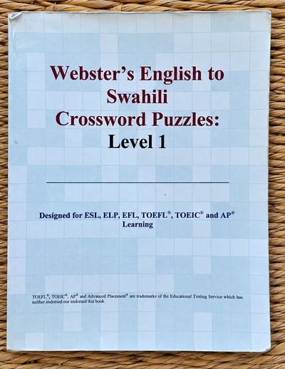 Webster’s English to Swahili Crossword Puzzles: Level 1