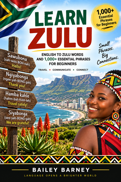 Learn Zulu: English to Zulu Words and 1,001 Essential Phrases for Beginners